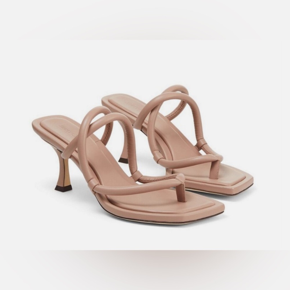 Jimmy Choo sandals 36.5, in ballet pink (nude)